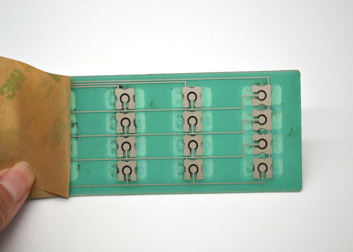 Su geçirmez Membrane Switch Board, Dokunsal Olmayan Özel Membran Klavye