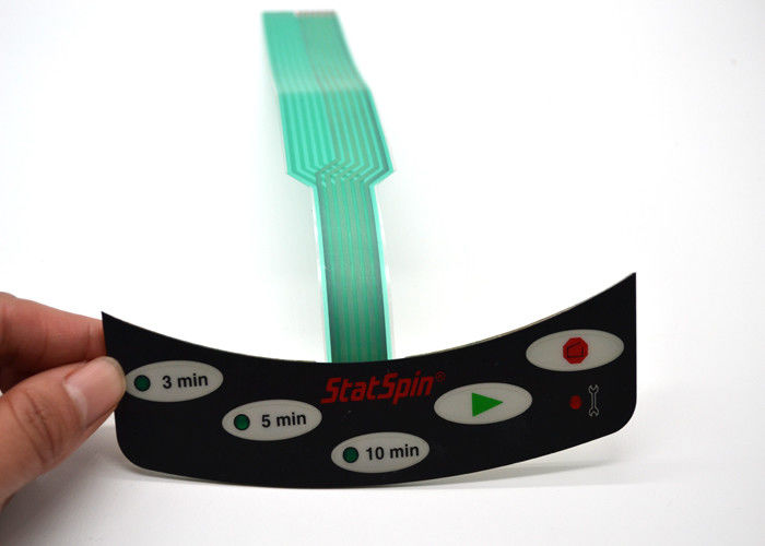 Dokunsal Düz Metal Dome Membrane Switch, Membran Tipi Klavye ROHS ISO