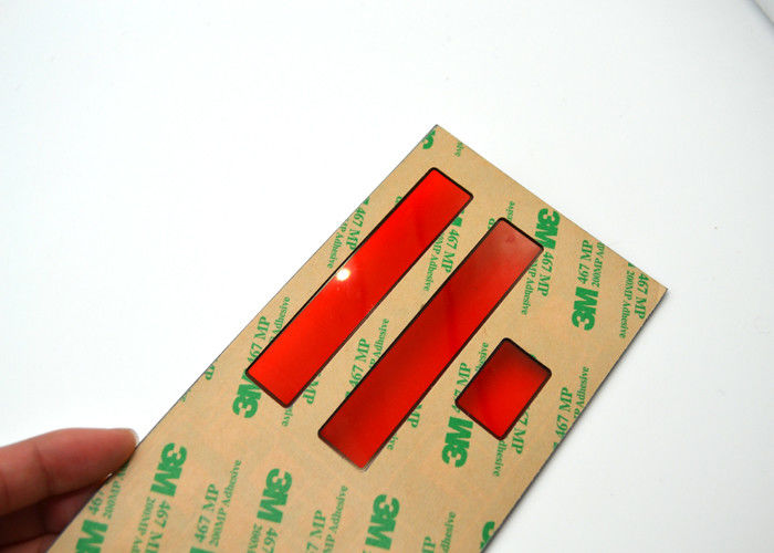 Renkli Şeffaf Pencere ile Push Button Metal Dome Membrane Switch