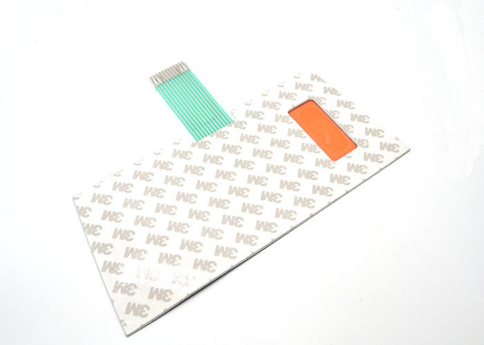 Renkli Şeffaf Ekran Pencereli PET / PVC Metal Dome Membrane Switch