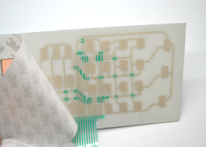 Renkli Şeffaf Ekran Pencereli PET / PVC Metal Dome Membrane Switch