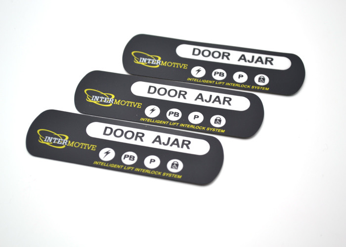 Kapı Ajar Denetleyicisi için Dokunsal Tip Membran Push Button Anahtarı Paneli