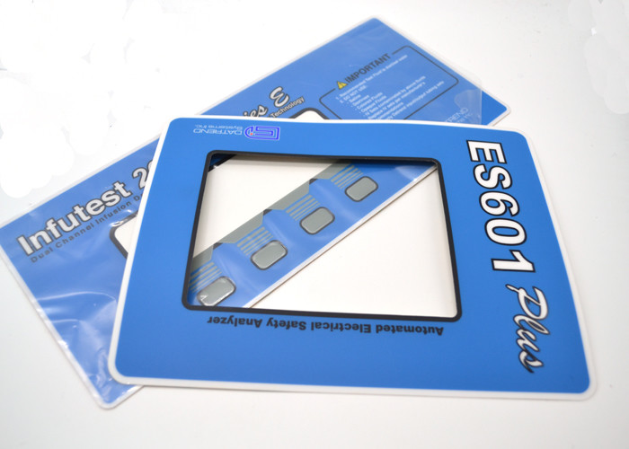 Elektronik Cihaz İçin Fexible Printing Membrane Switch Keypad Parlak Finish